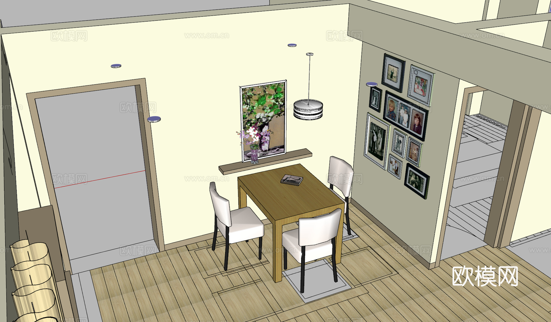 家装 家装方案 室内设计 模型su模型