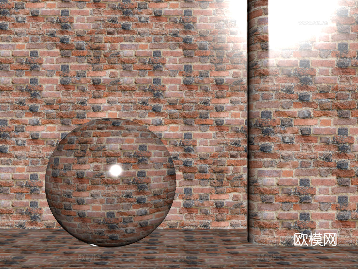 现代砖墙 红砖墙 仿古砖墙 文化砖墙 工业砖墙su模型