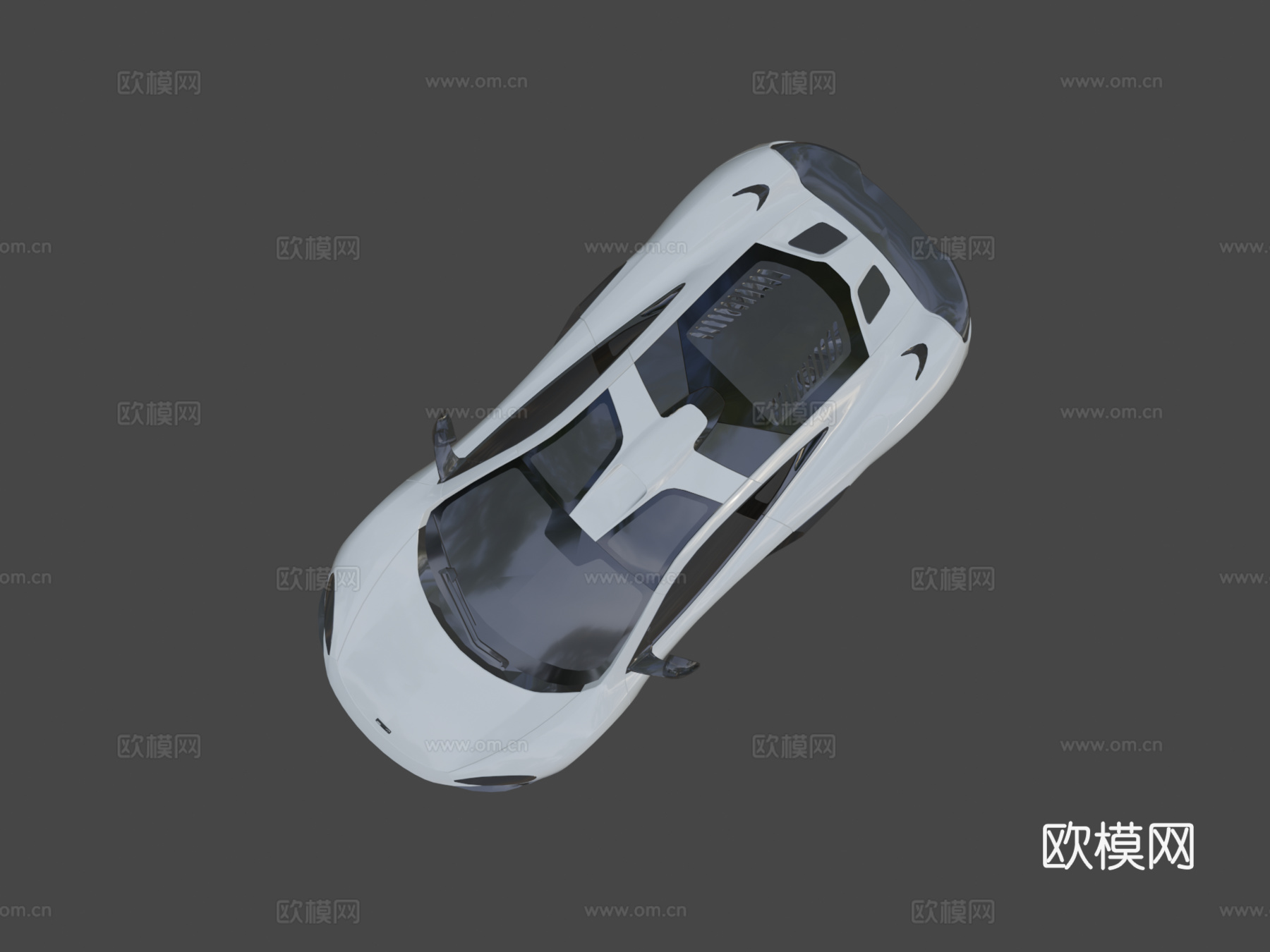 迈凯伦3d模型下载（渲染图8）