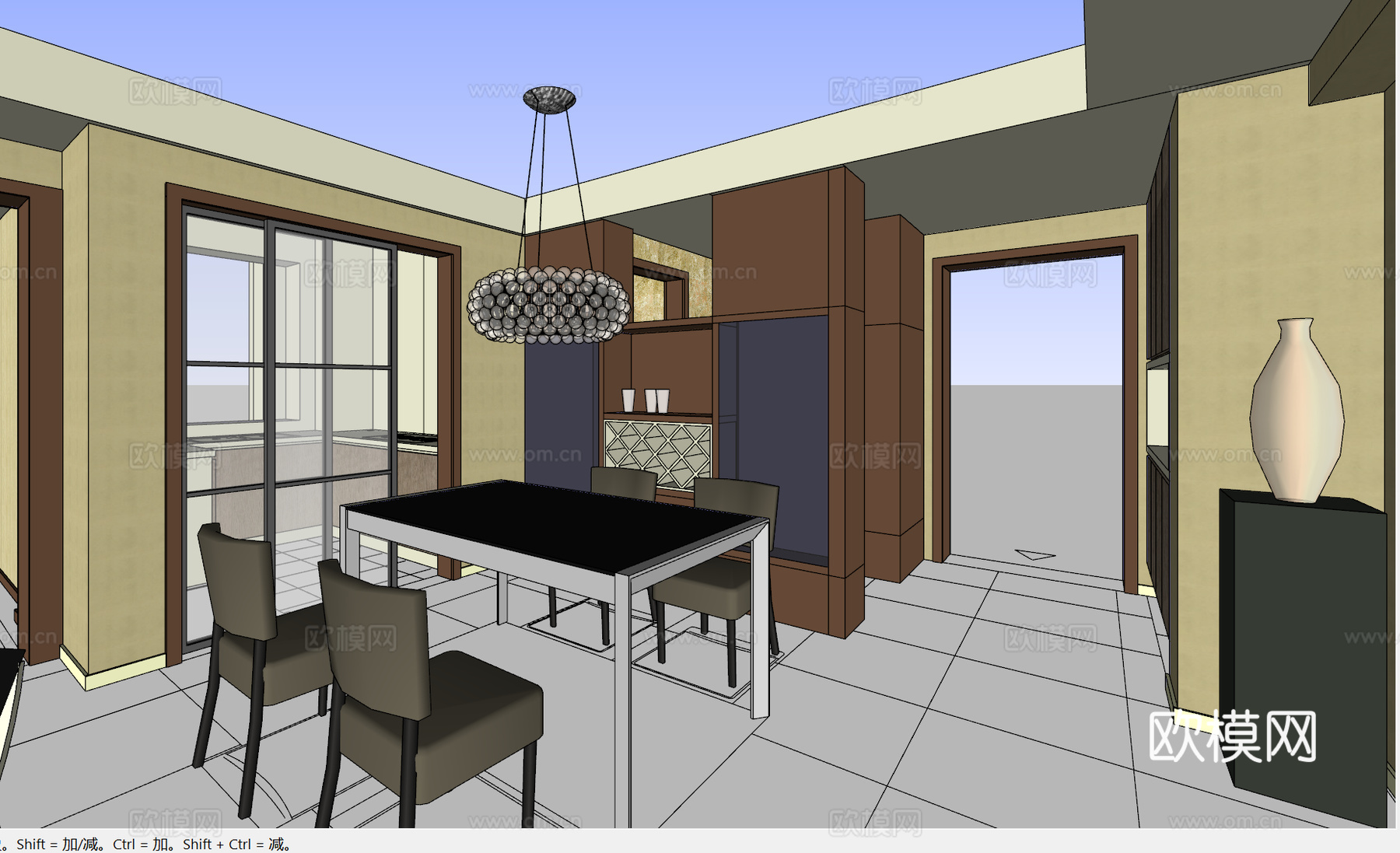 家装 家装方案 室内设计 模型su模型