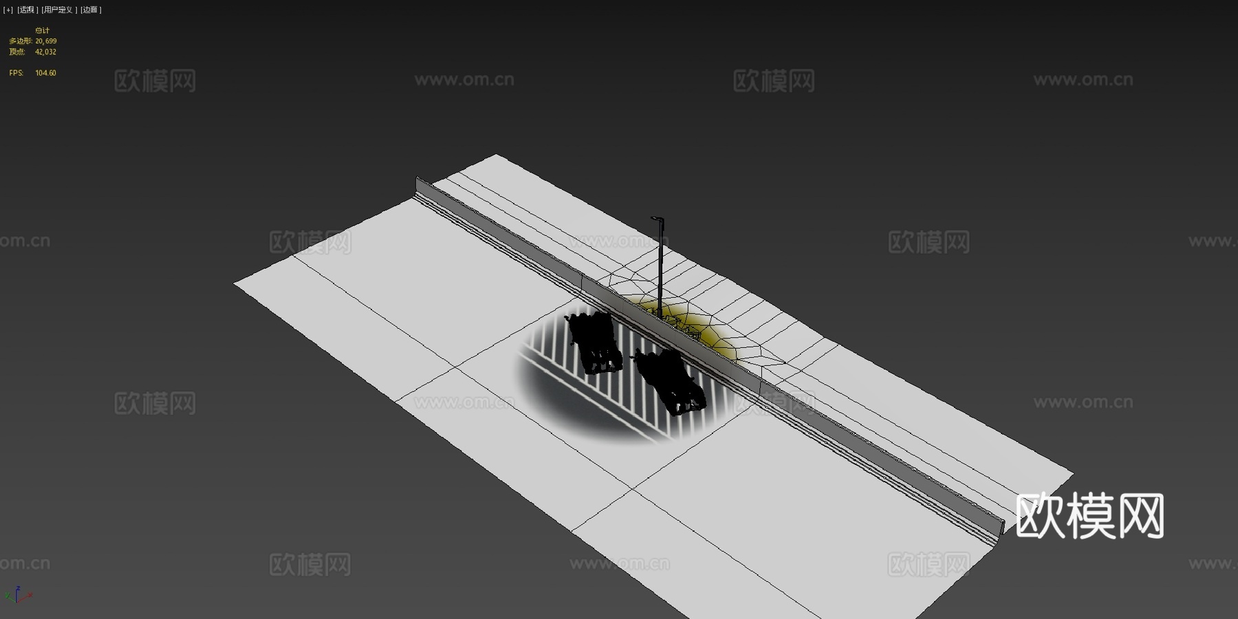 无聊的换班3d模型下载（渲染图4）