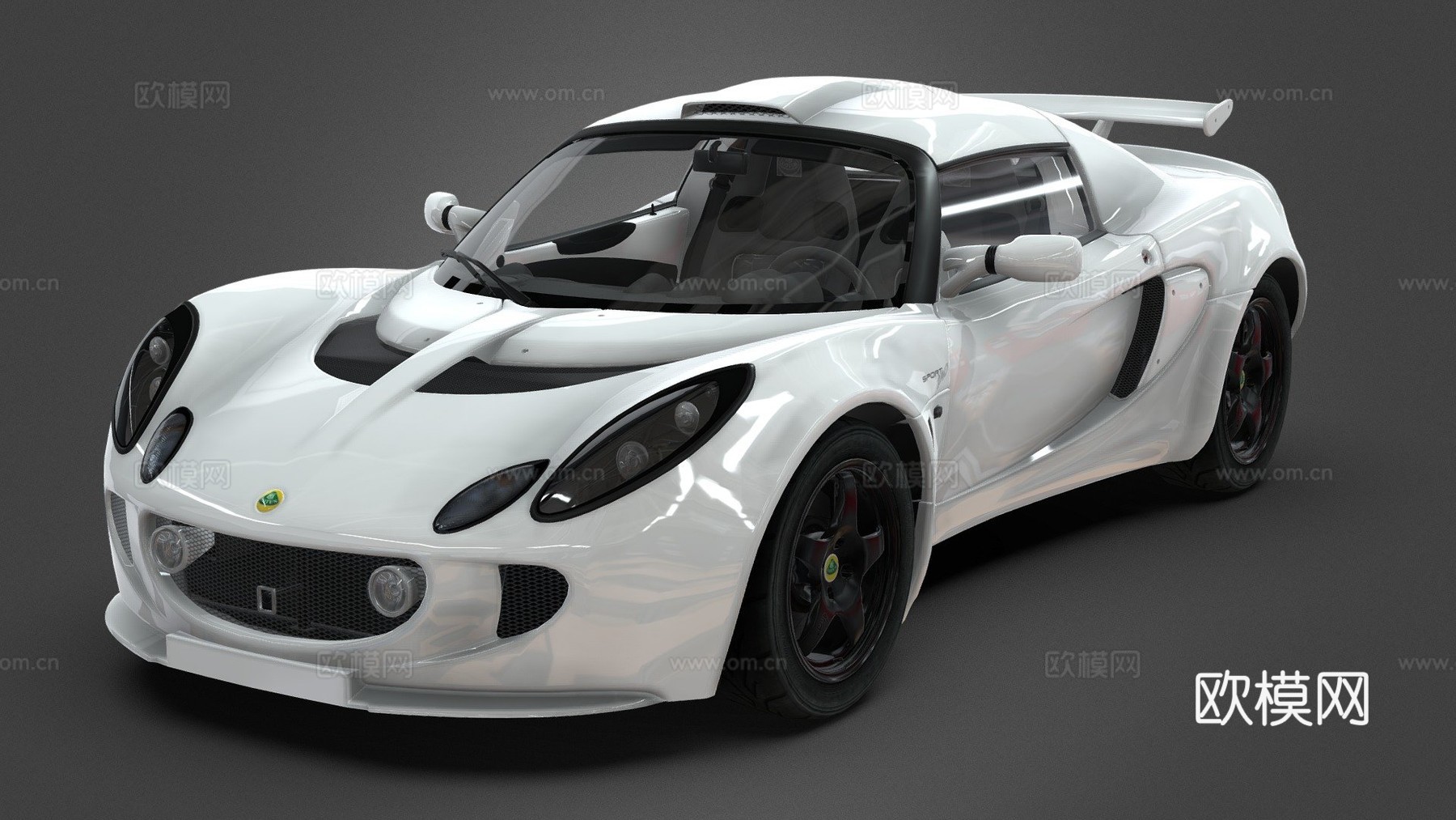 AC - 莲花Elise 2403d模型下载（渲染图1）