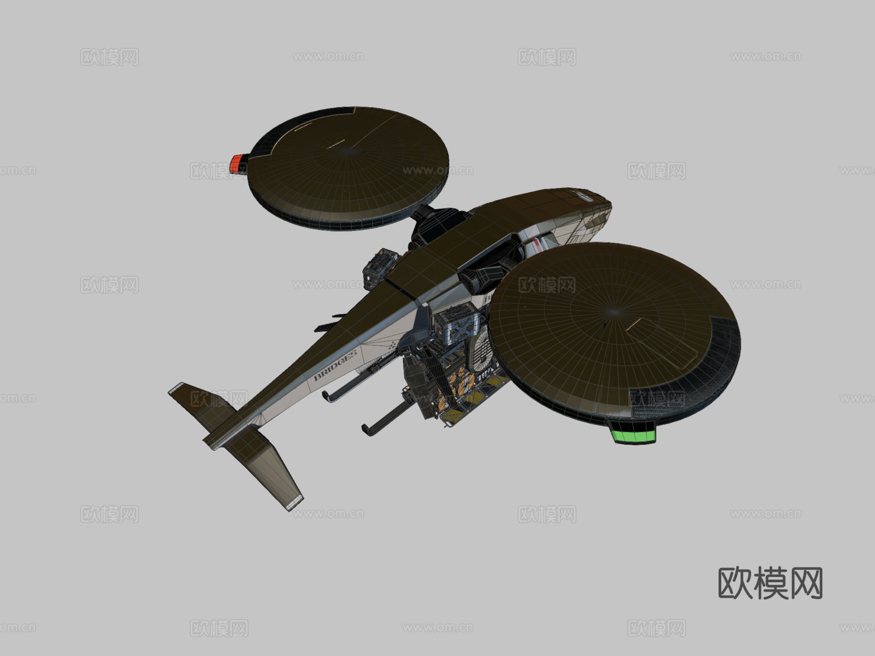 O-TECH收割者-死亡搁浅手性3d模型下载（渲染图2）