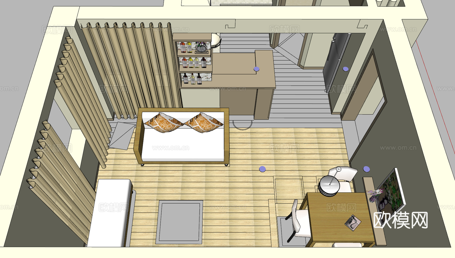 家装 家装方案 室内设计 模型su模型