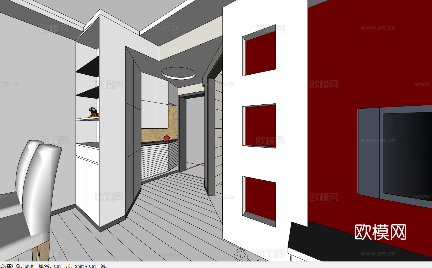 家装 家装方案 室内设计 模型su模型
