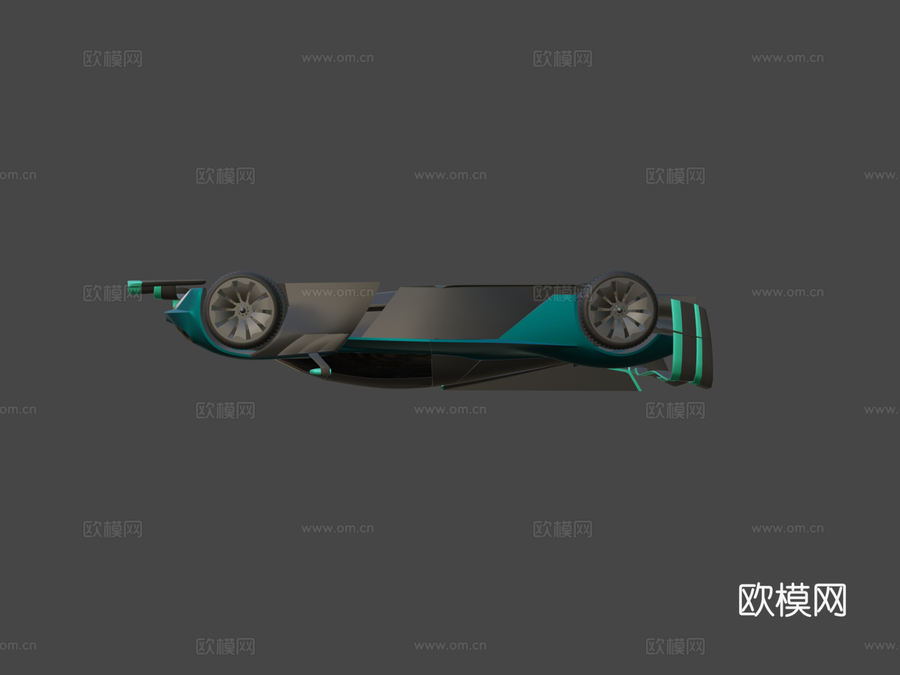 阿斯顿·马丁瓦尔基里3d模型下载（渲染图6）