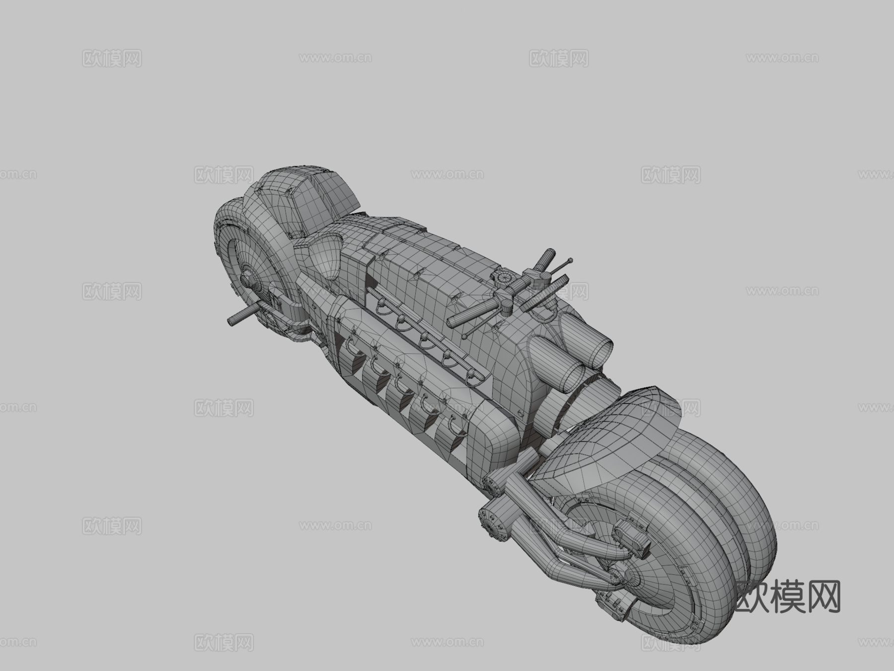 道奇战斧 20033d模型下载（渲染图3）