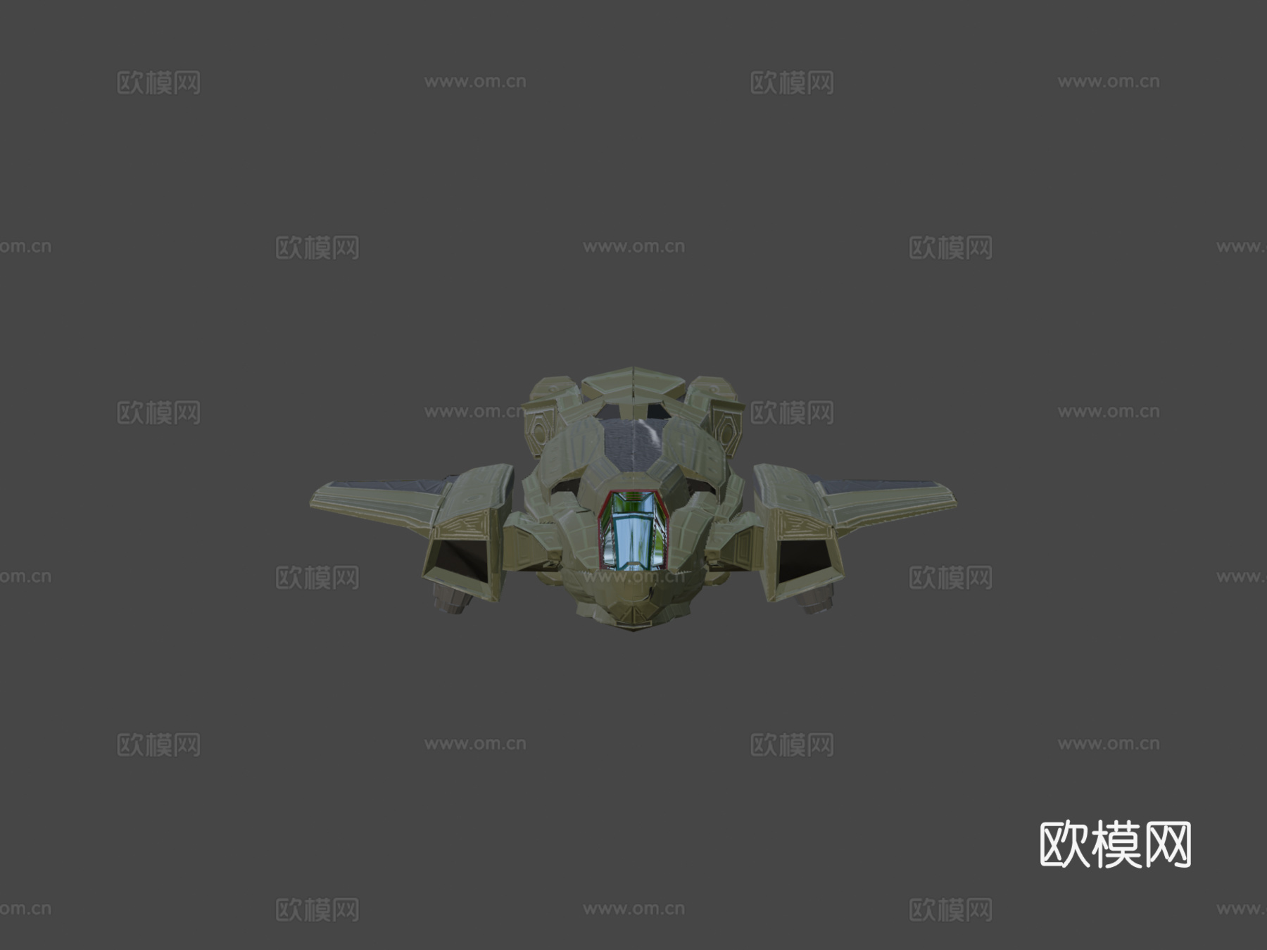 光环：致远星灵感鹈鹕号3d模型下载（渲染图6）