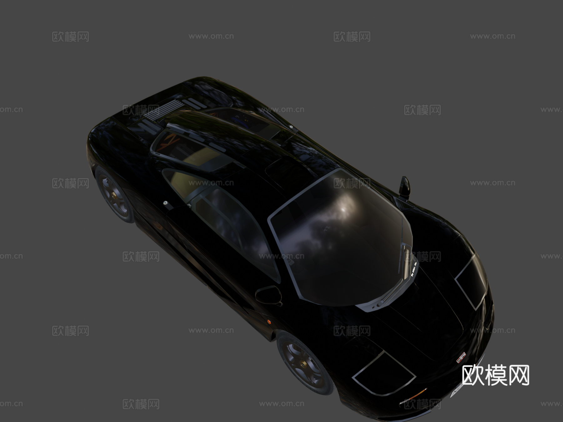 麦克拉伦F1 1993极品飞车2版作者Alex.Ka3d模型下载（渲染图1）