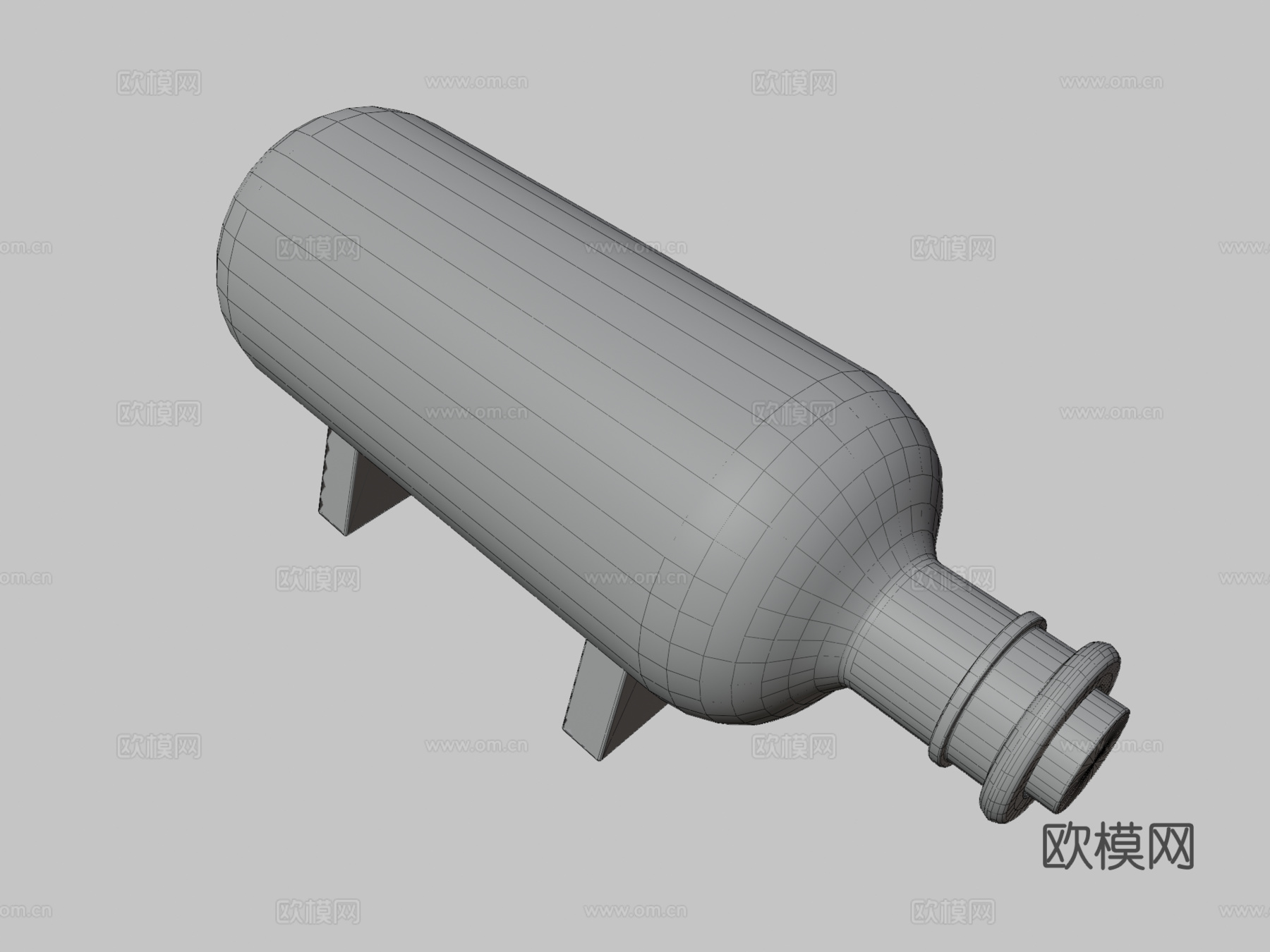 瓶中船3d模型下载（渲染图3）