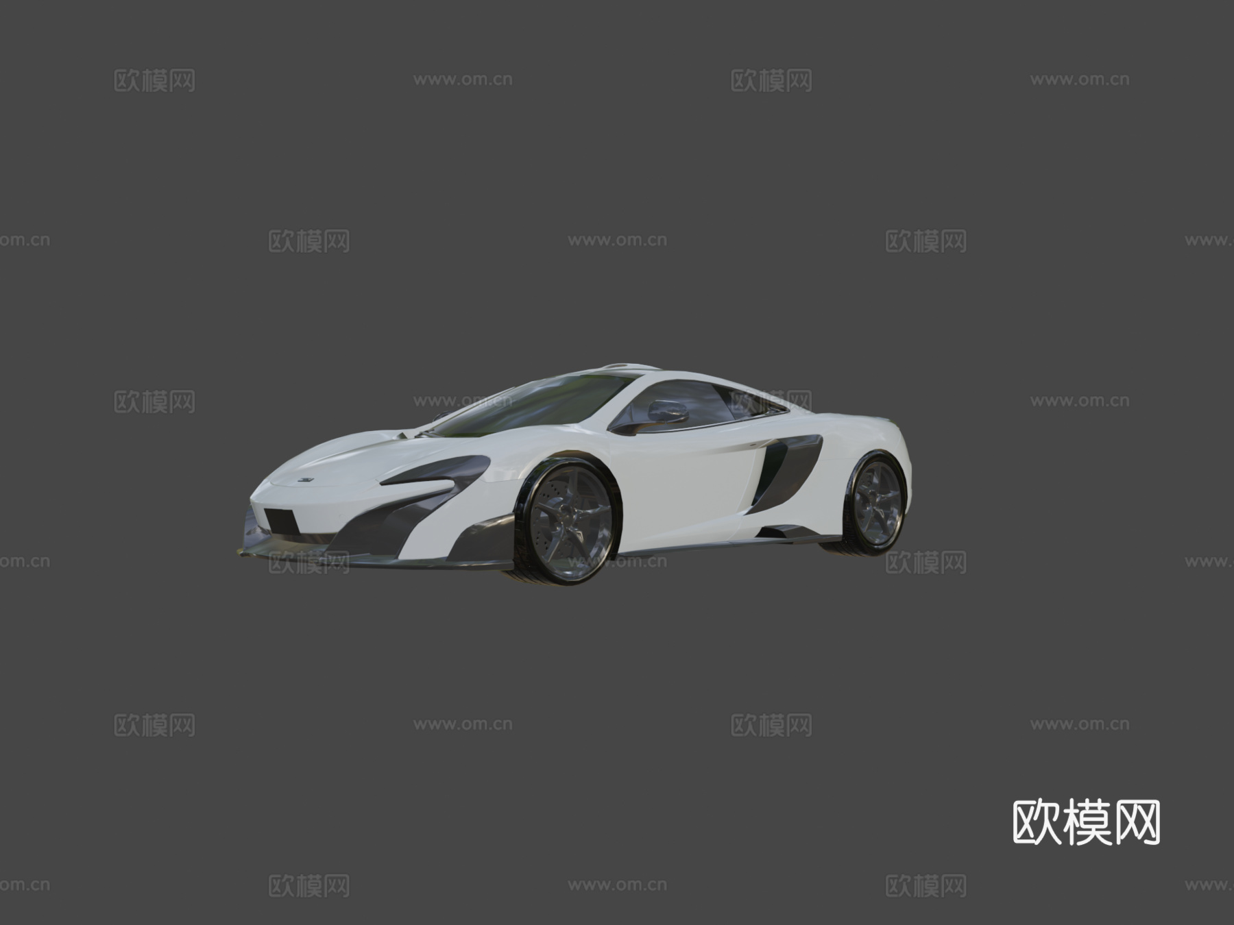 迈凯伦3d模型下载（渲染图6）