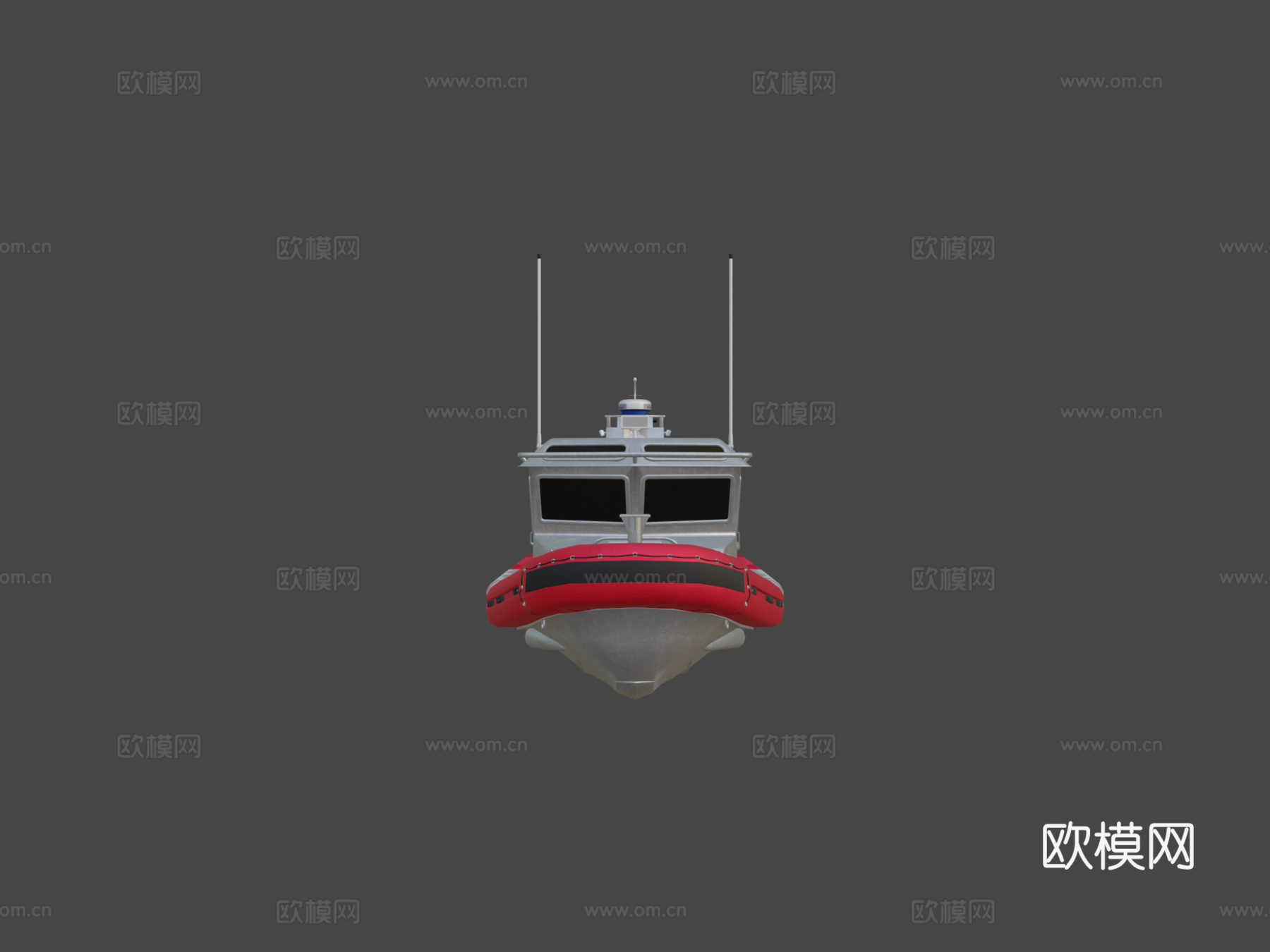 拖船3d模型下载（渲染图5）