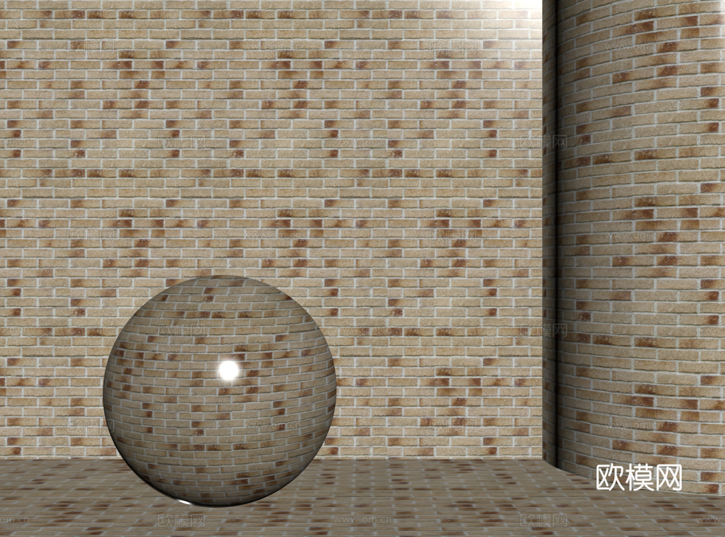 现代砖墙 红砖墙 仿古砖墙 文化砖墙 工业砖墙su模型