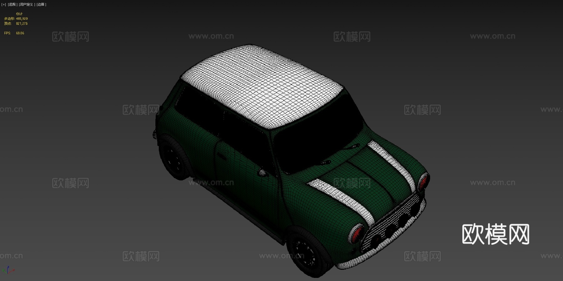 奥斯汀迷你 - 迷你库珀 - 19683d模型下载（渲染图4）