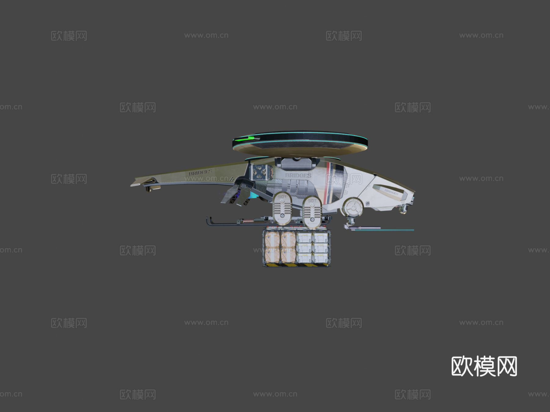 O-TECH收割者-死亡搁浅手性3d模型下载（渲染图6）