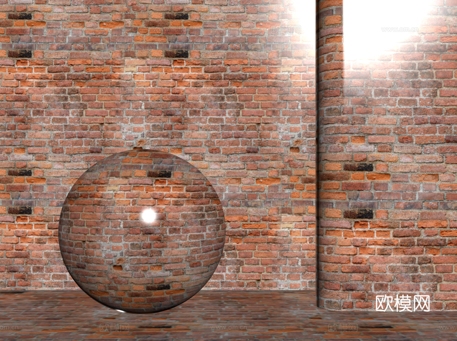 现代砖墙 红砖墙 仿古砖墙 文化砖墙 工业砖墙su模型