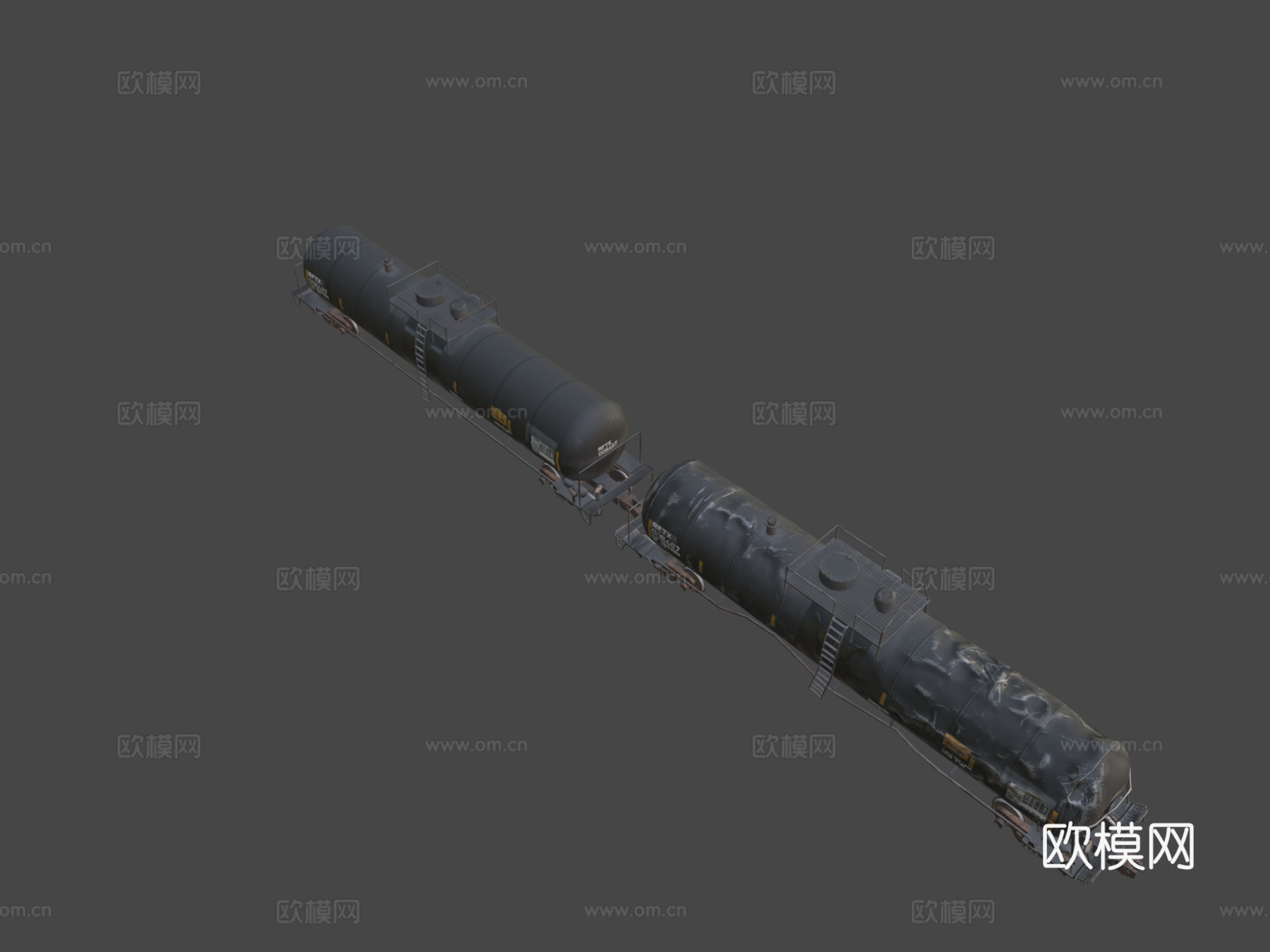 英尺坦克车3d模型下载（渲染图6）