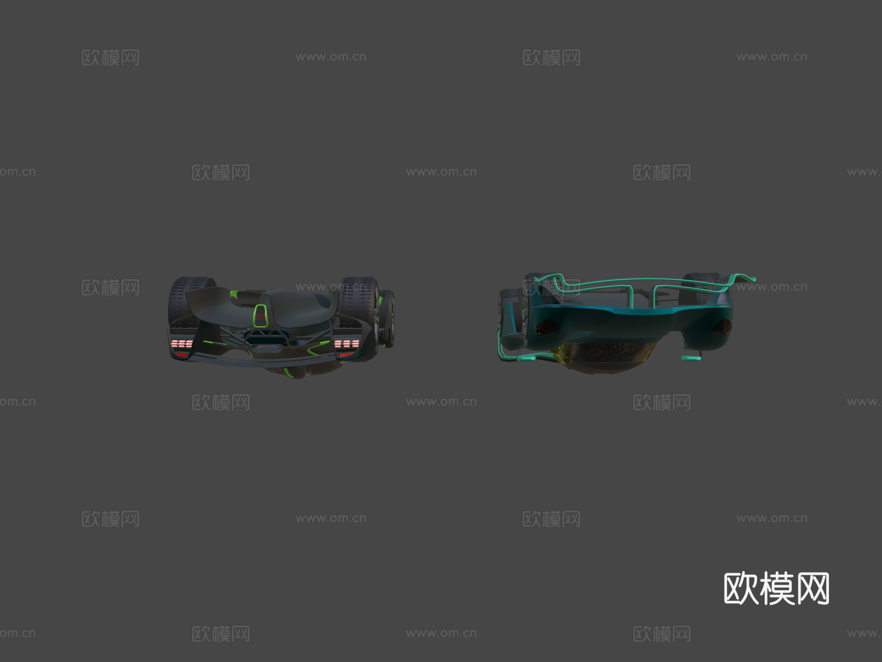 阿斯顿·马丁瓦尔基里3d模型下载（渲染图5）