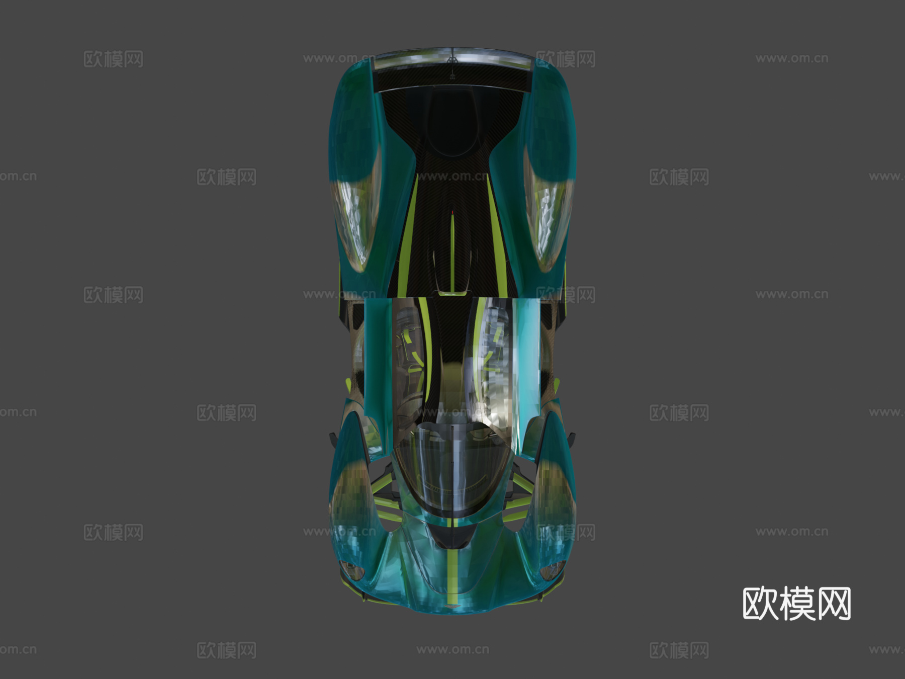 阿斯顿·马丁瓦尔基里3d模型下载（渲染图7）