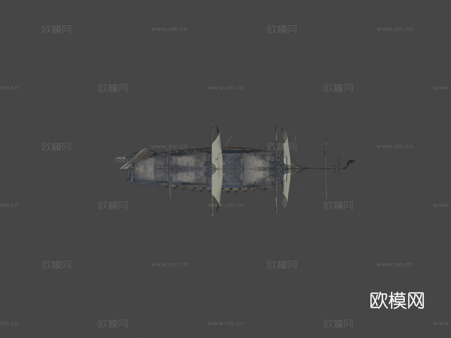 皇家舰船3d模型下载（渲染图5）