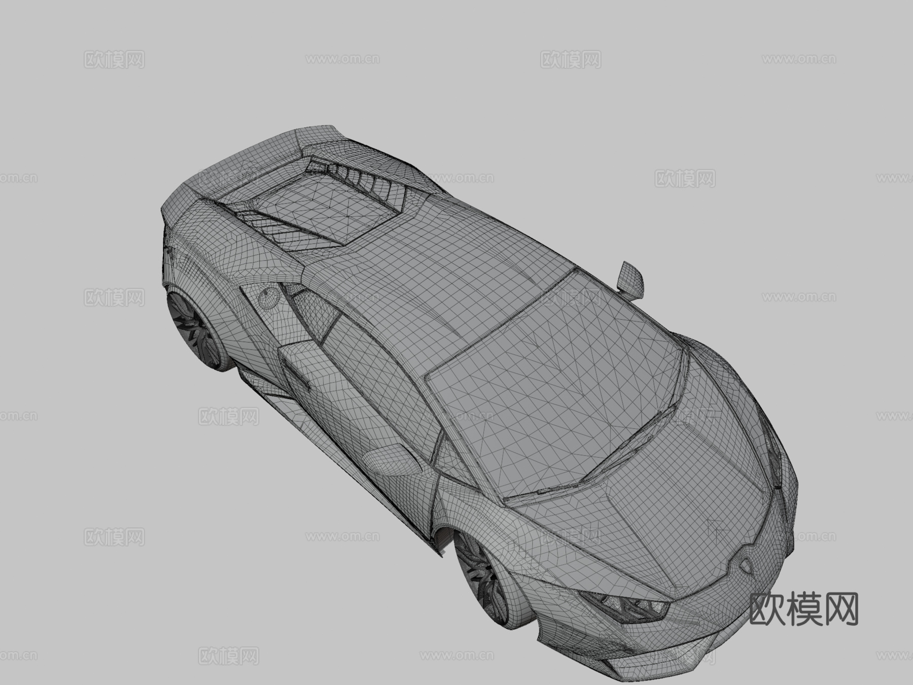 飓风钻石™️3d模型下载（渲染图3）