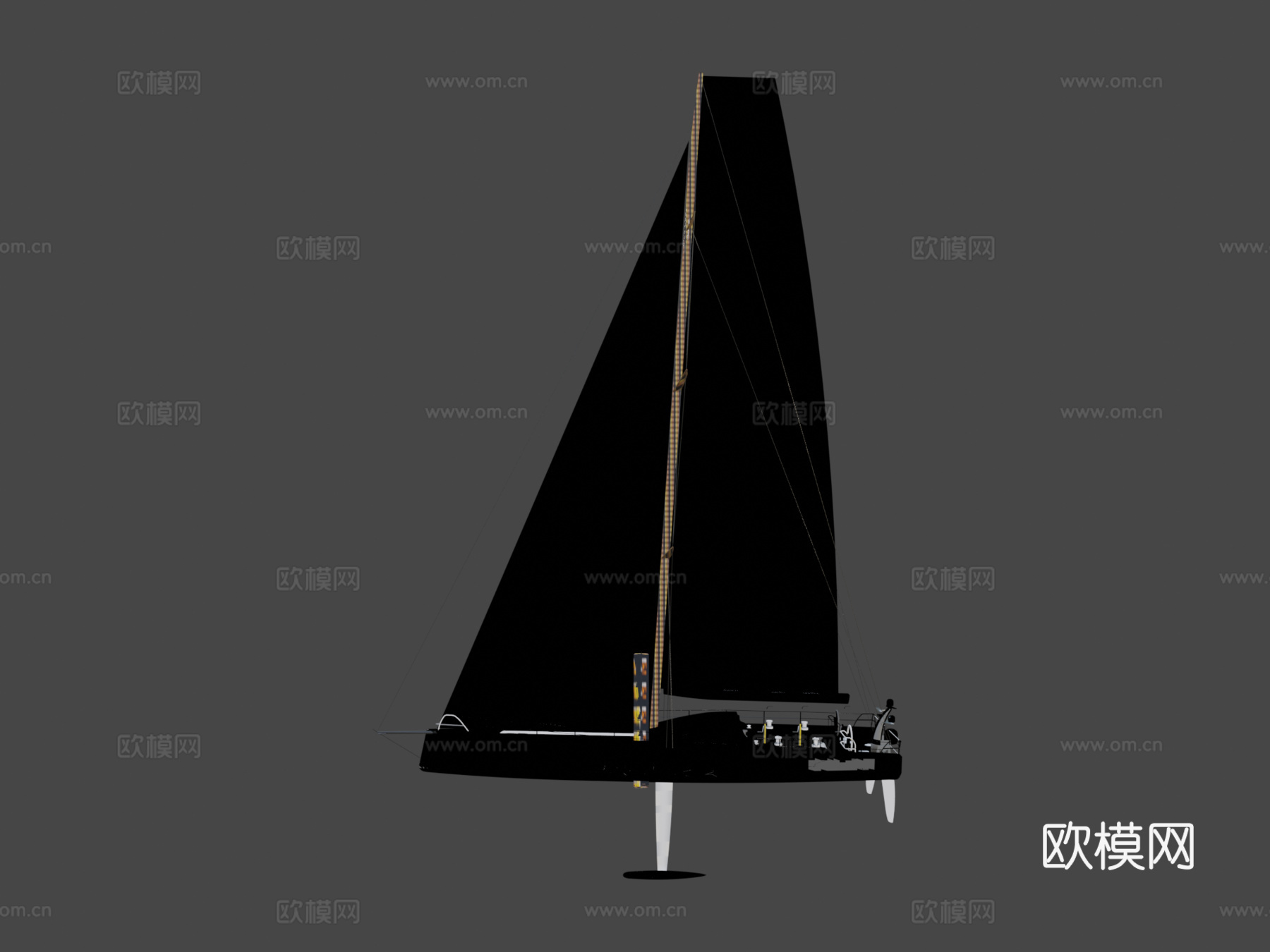 沃尔沃海洋65，Ambersail-Il LTU 0013d模型下载（渲染图8）