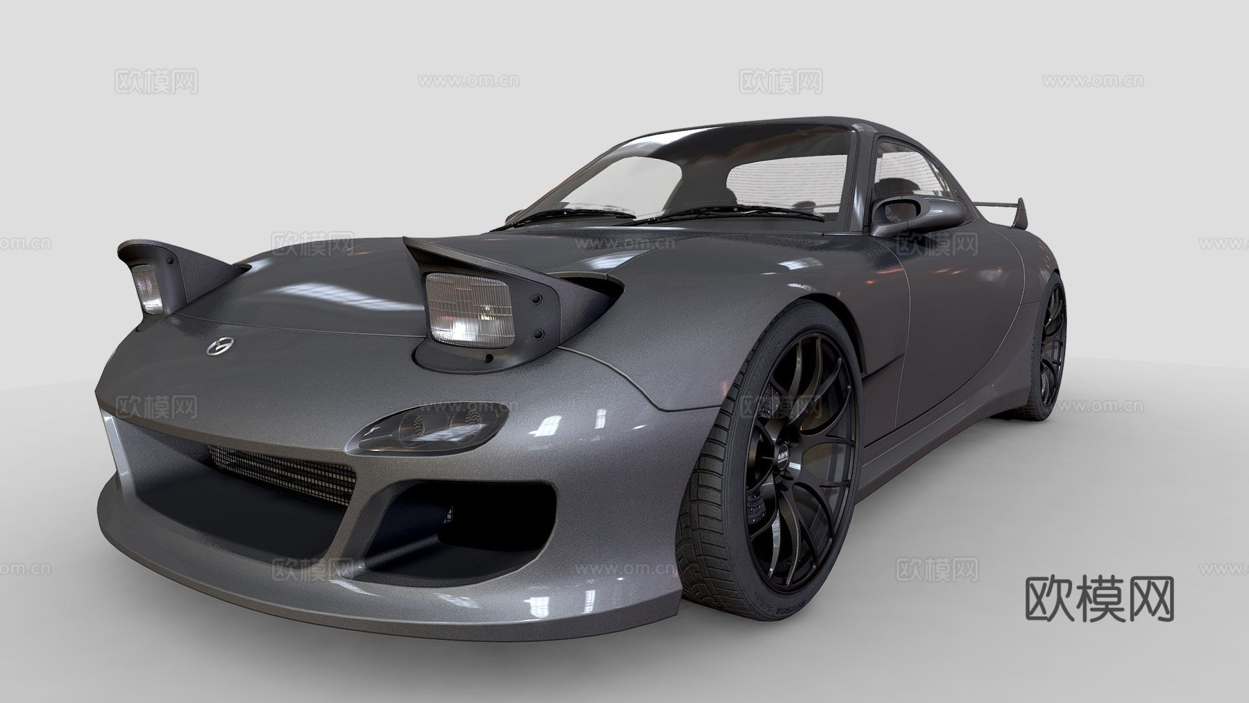 马自达RX-73d模型下载（渲染图1）