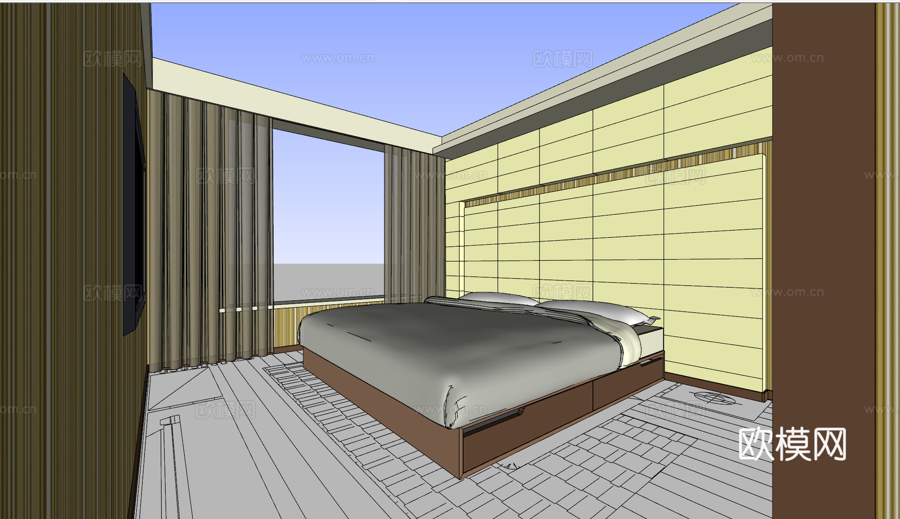 家装 家装方案 室内设计 模型su模型