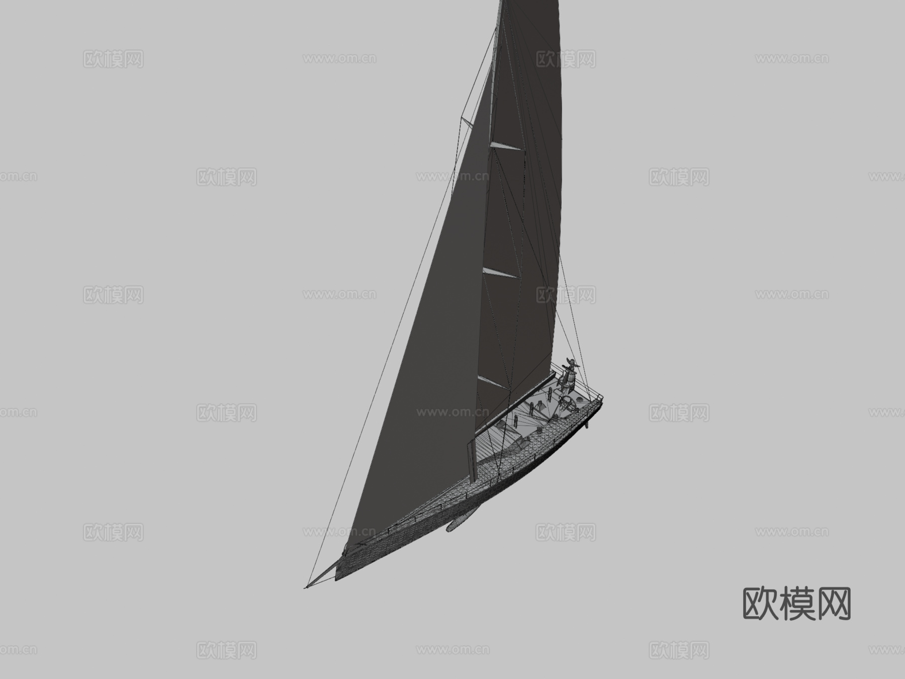 沃尔沃海洋65，Ambersail-Il LTU 0013d模型下载（渲染图3）