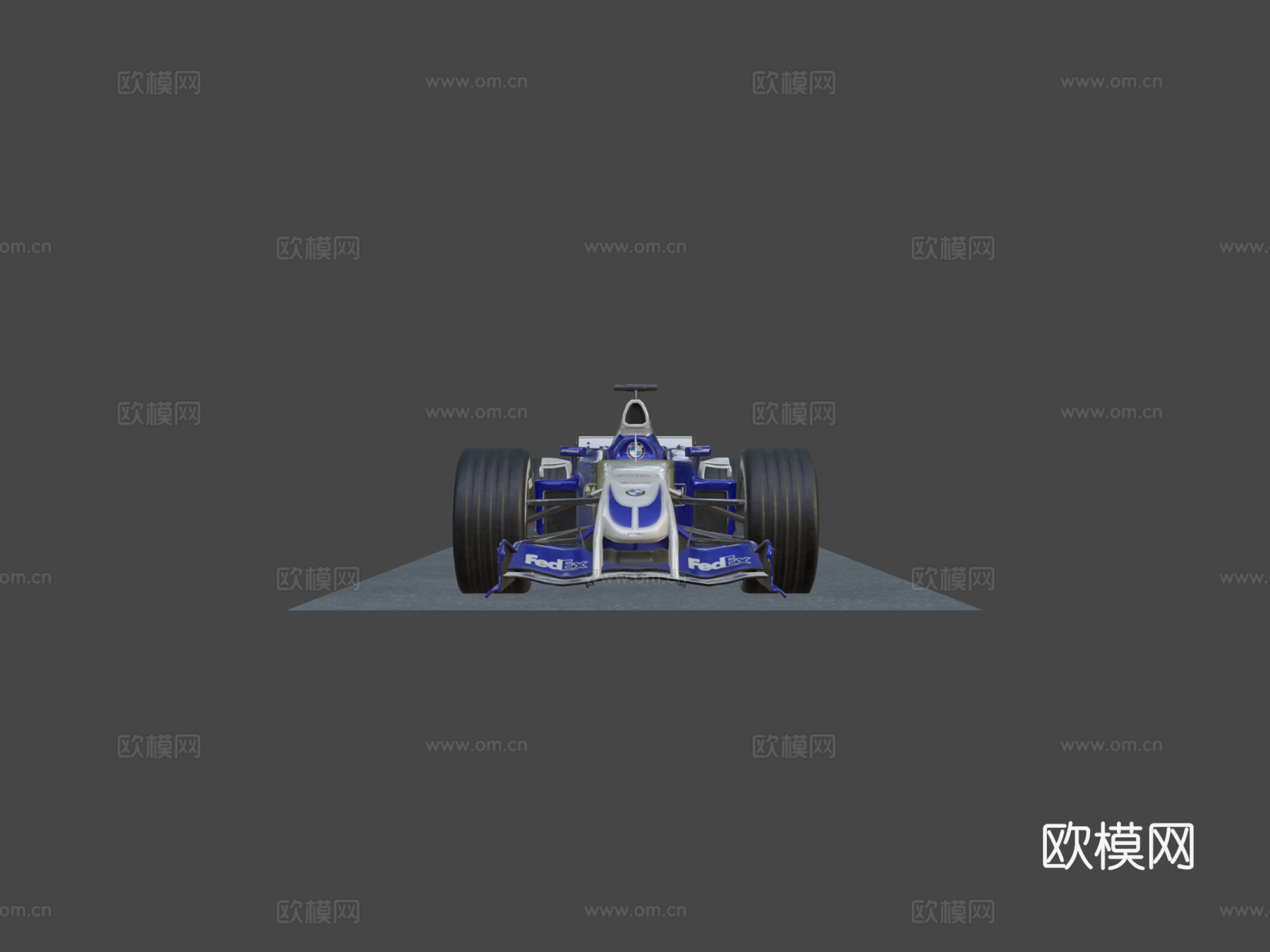 一级方程式威廉姆斯FW263d模型下载（渲染图5）