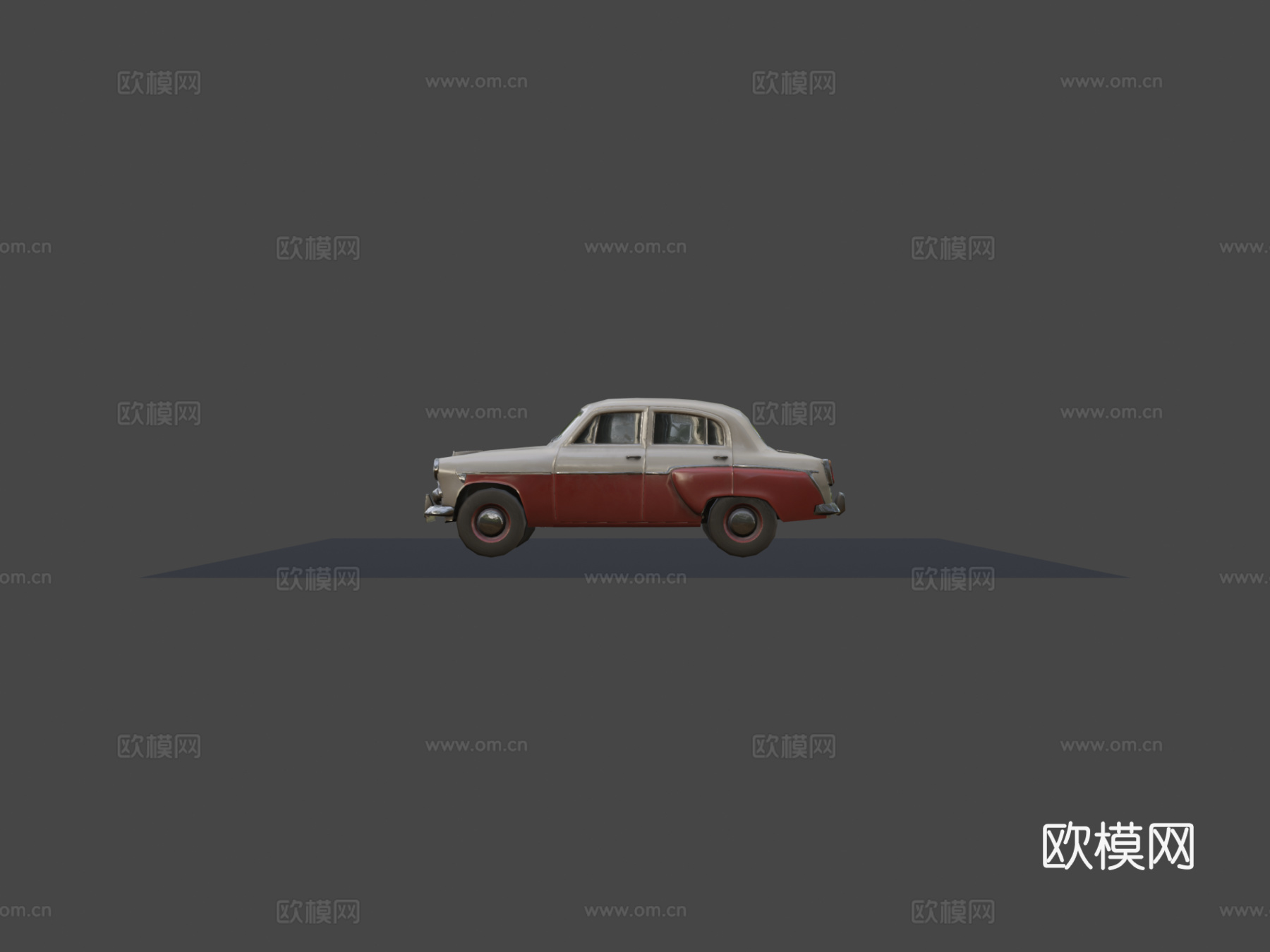 莫斯科人4023d模型下载（渲染图6）