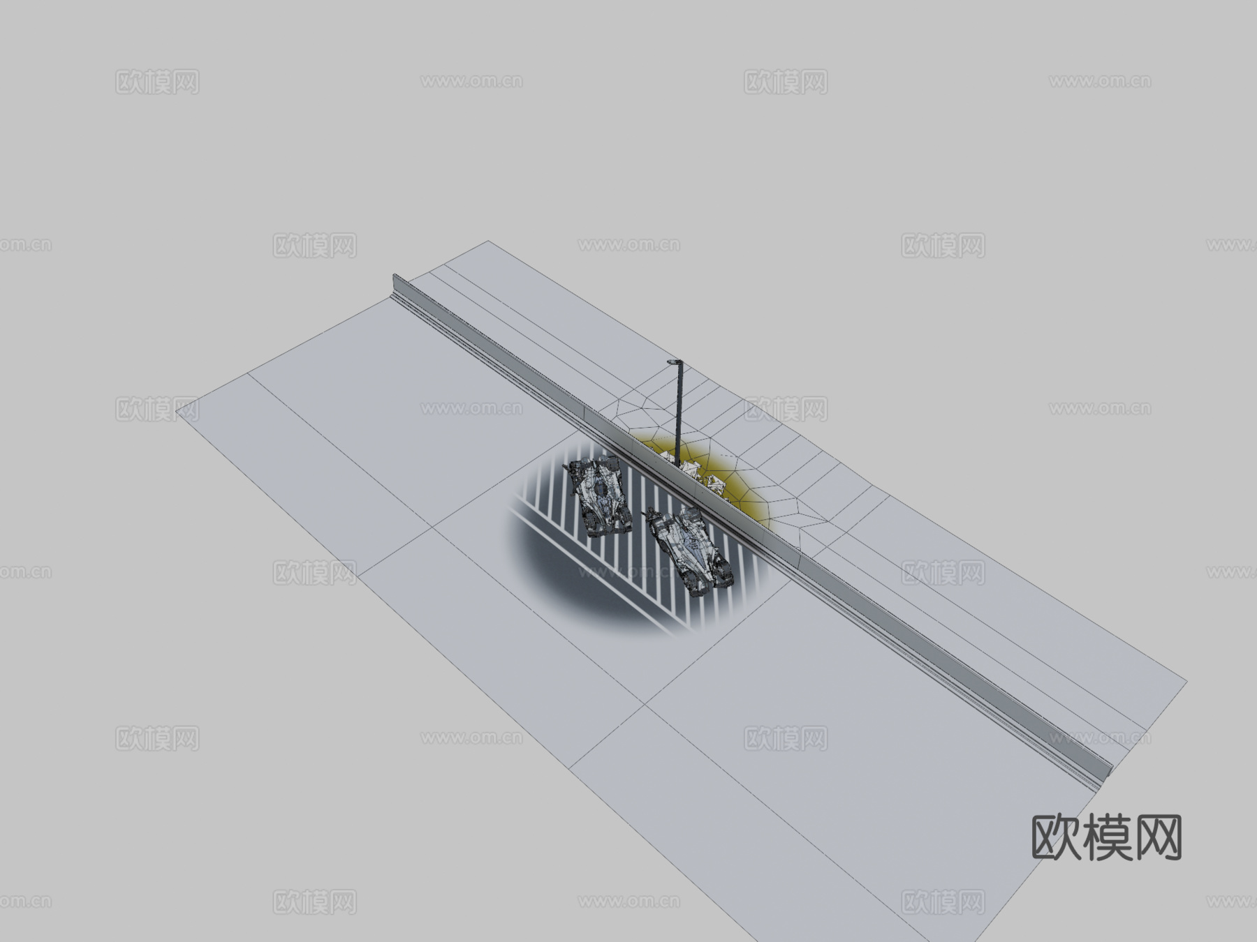 无聊的换班3d模型下载（渲染图2）