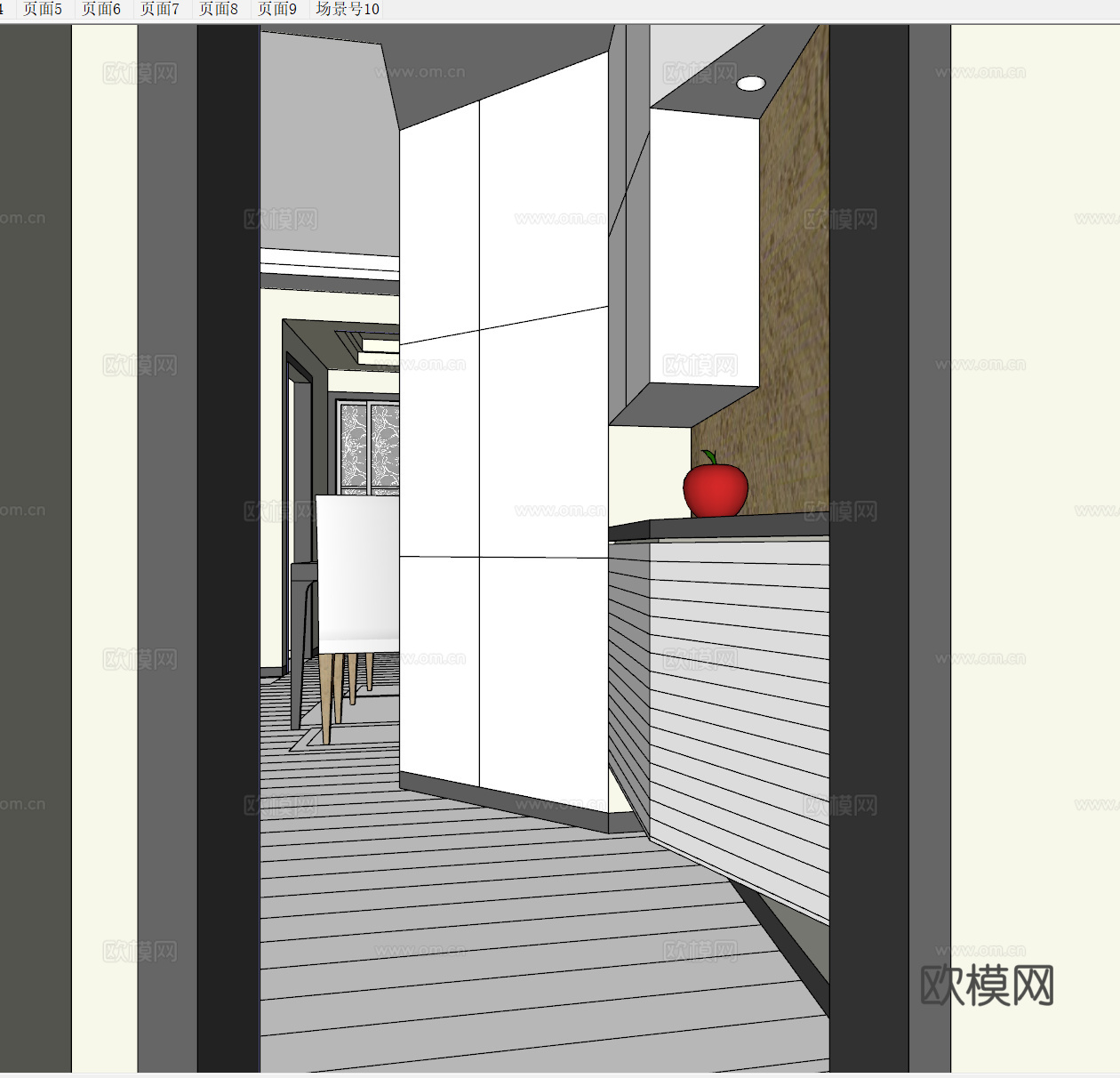 家装 家装方案 室内设计 模型su模型