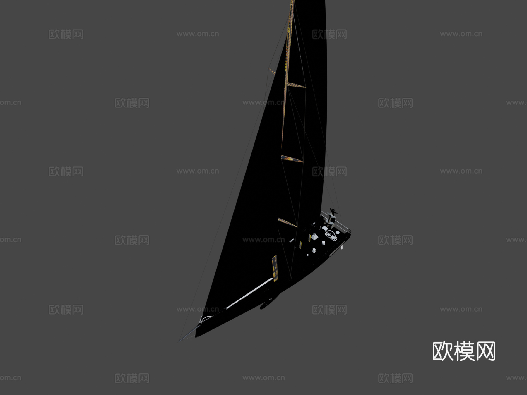 沃尔沃海洋65，Ambersail-Il LTU 0013d模型下载（渲染图6）