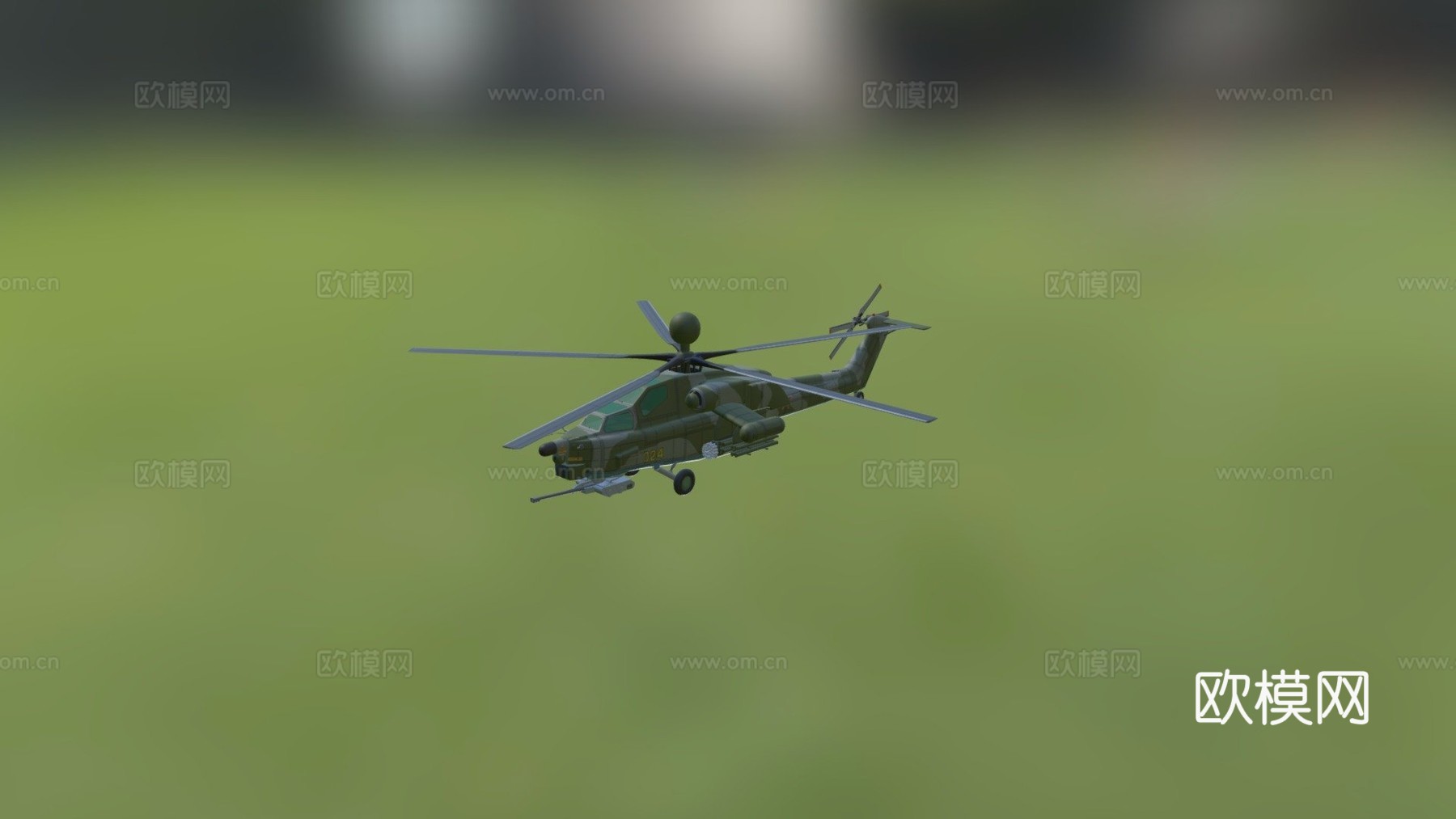 米-283d模型下载（渲染图1）