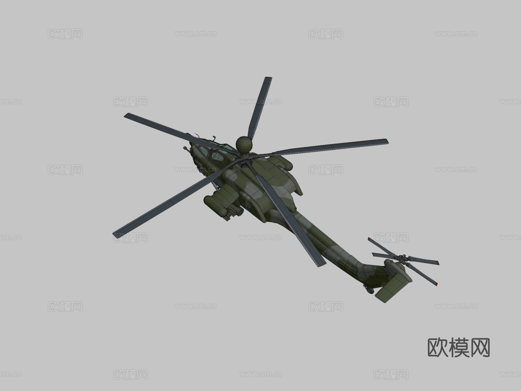 米-283d模型下载（渲染图2）