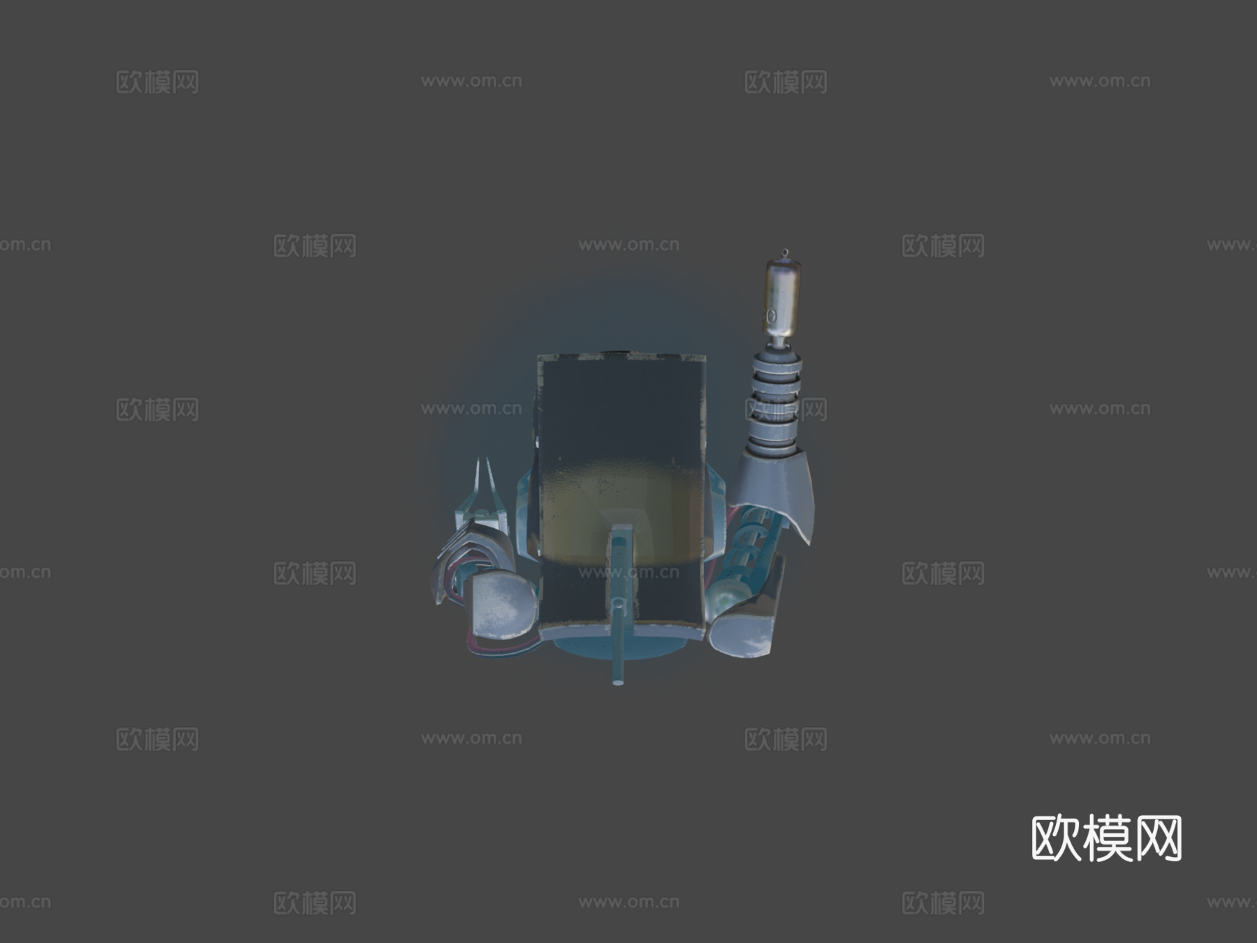 号单元3d模型下载（渲染图5）