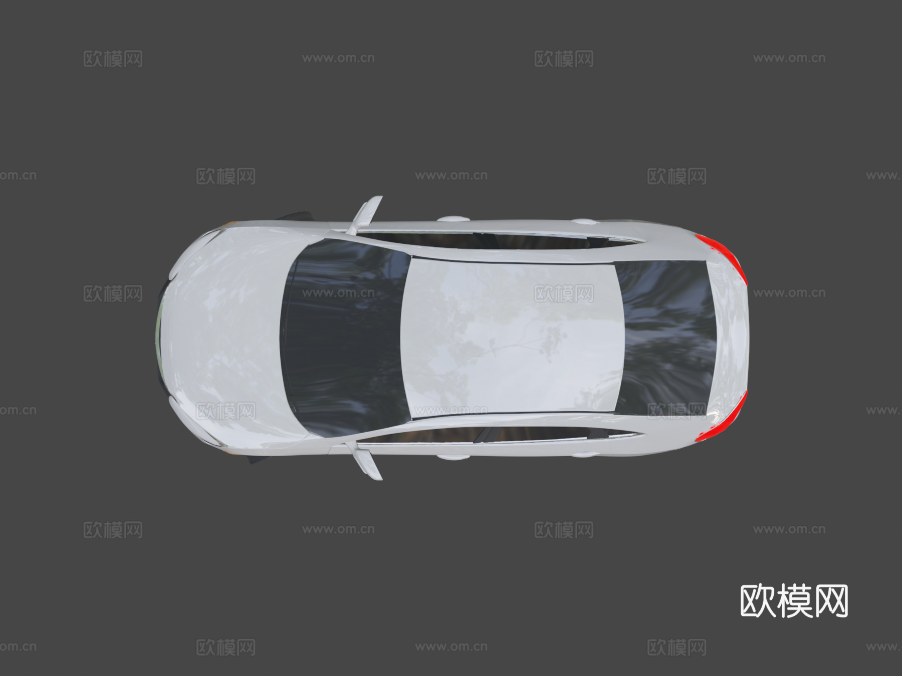 本田思域3d模型下载（渲染图7）