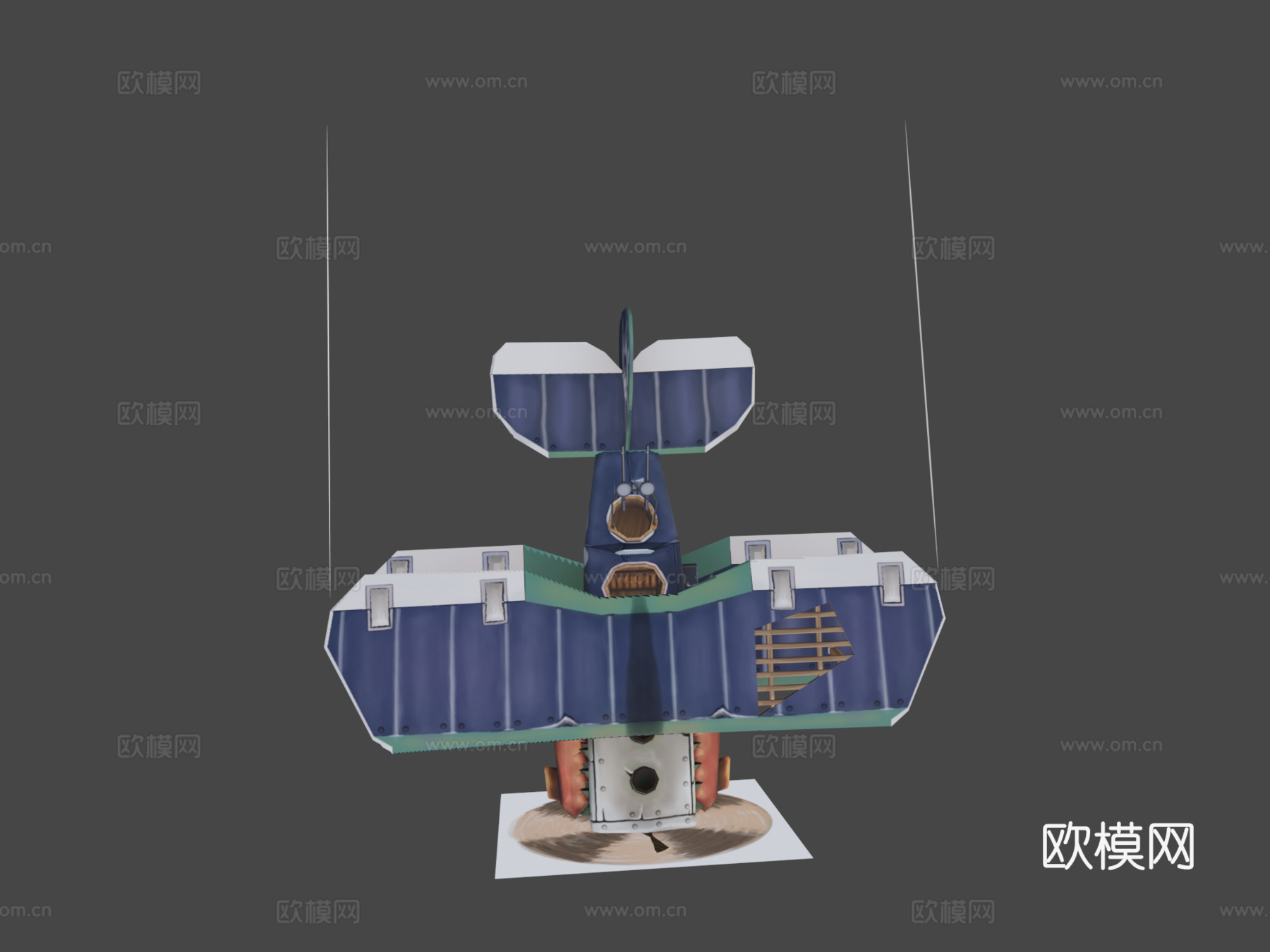 一战飞机 - NINAK3d模型下载（渲染图7）