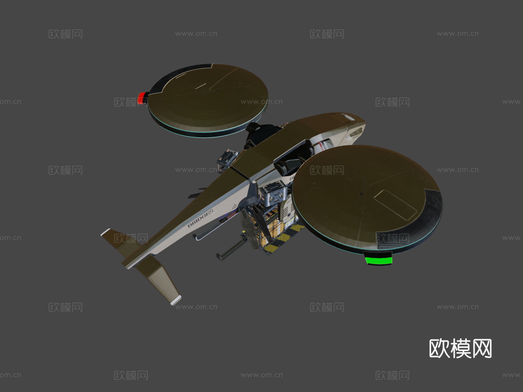O-TECH收割者-死亡搁浅手性3d模型下载（渲染图8）