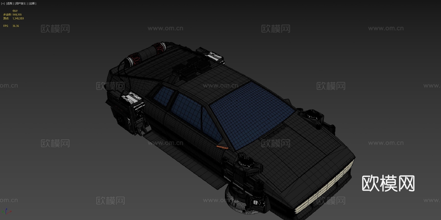 莲花精灵悬浮GT 20763d模型下载（渲染图4）