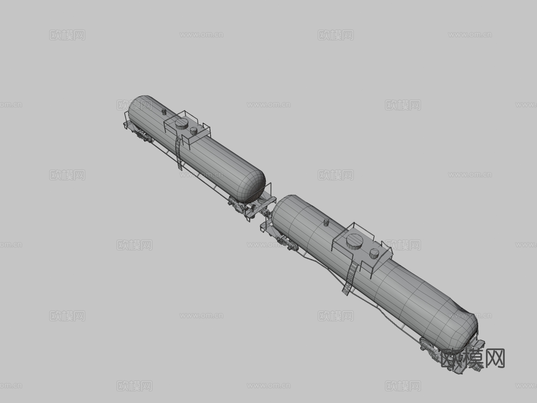 英尺坦克车3d模型下载（渲染图3）
