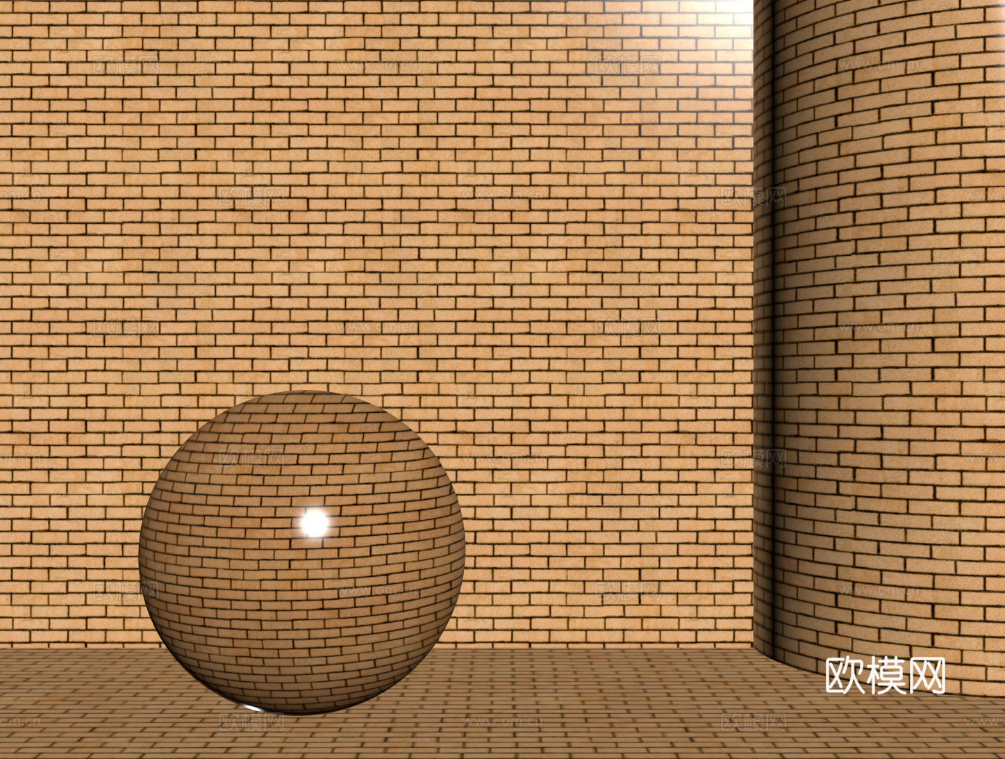 现代砖墙 红砖墙 仿古砖墙 文化砖墙 工业砖墙su模型