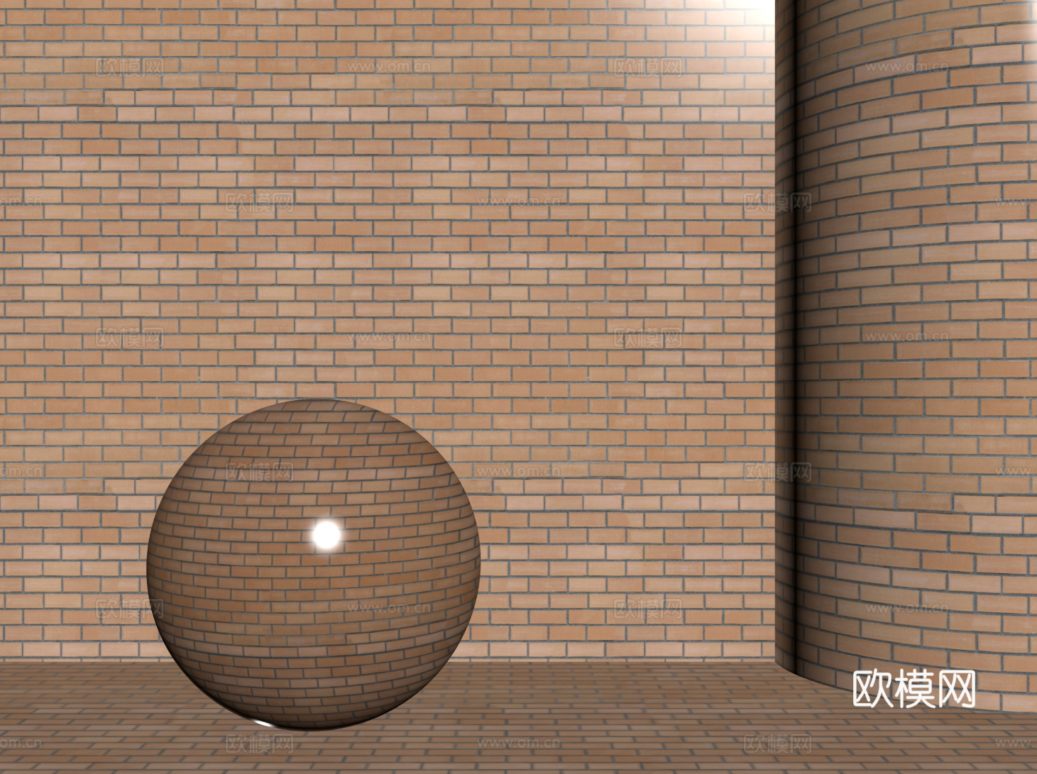 现代砖墙 红砖墙 仿古砖墙 文化砖墙 工业砖墙su模型