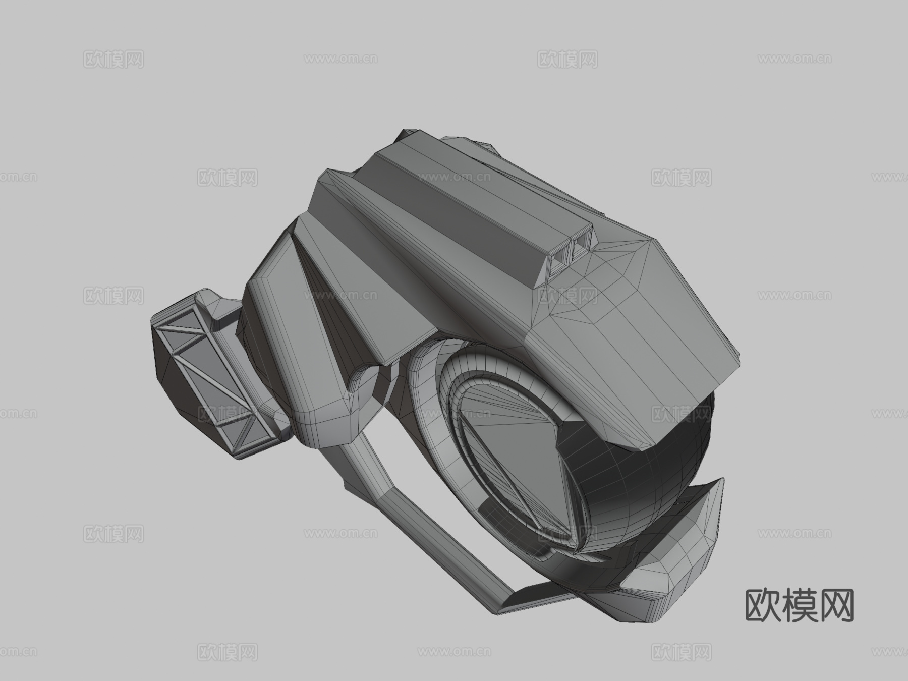 超级摩托气垫船3d模型下载（渲染图3）