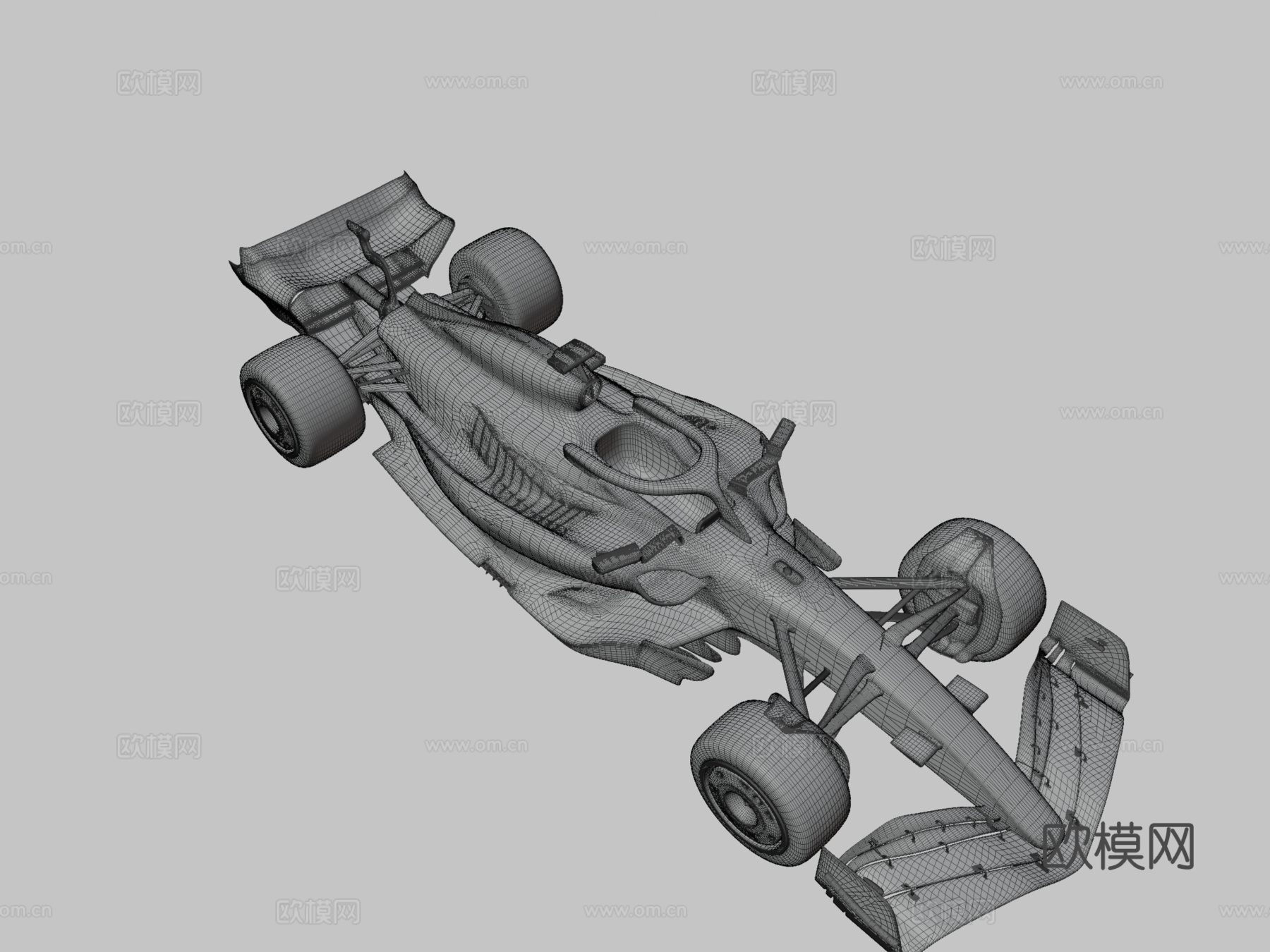 迈凯伦 MCL60 F1 20233d模型下载（渲染图3）
