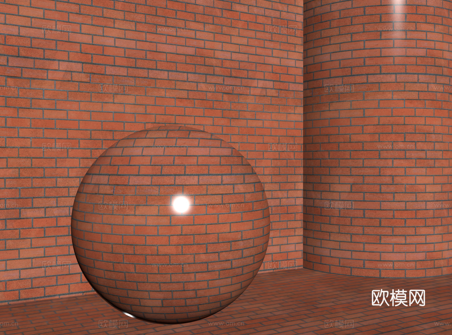 现代砖墙 红砖墙 仿古砖墙 文化砖墙 工业砖墙su模型