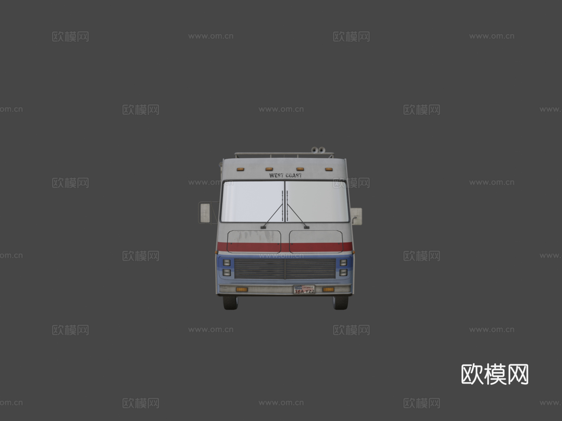 年代房车3d模型下载（渲染图5）