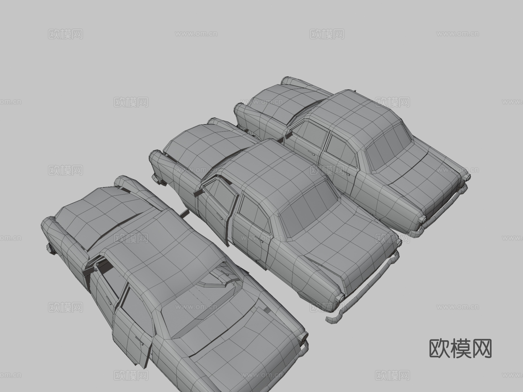 汽车锈蚀测试3d模型下载（渲染图3）
