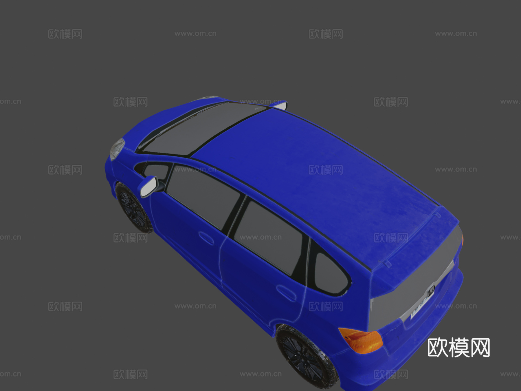 本田飞度3d模型下载（渲染图8）